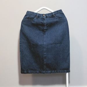 ❤️Cute Midi Jean Skirt